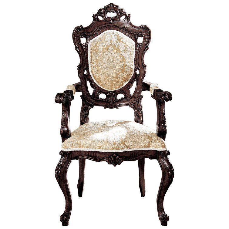 Toulon Solid Back Arm Chair